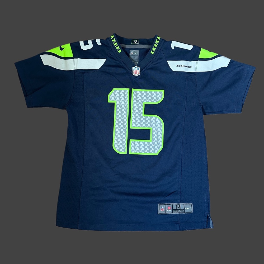 NFL Navy Blue Jersey with Gray Accents